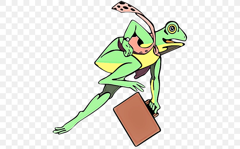 Green Cartoon Tree Frog Shrub Frog Tree Frog, PNG, 512x512px, Green, Cartoon, Reptile, Shrub Frog, Tree Frog Download Free