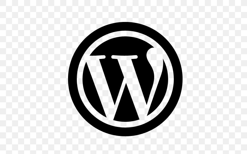 Web Development WordPress.com Content Management System, PNG, 512x512px, Web Development, Area, Black And White, Blog, Brand Download Free