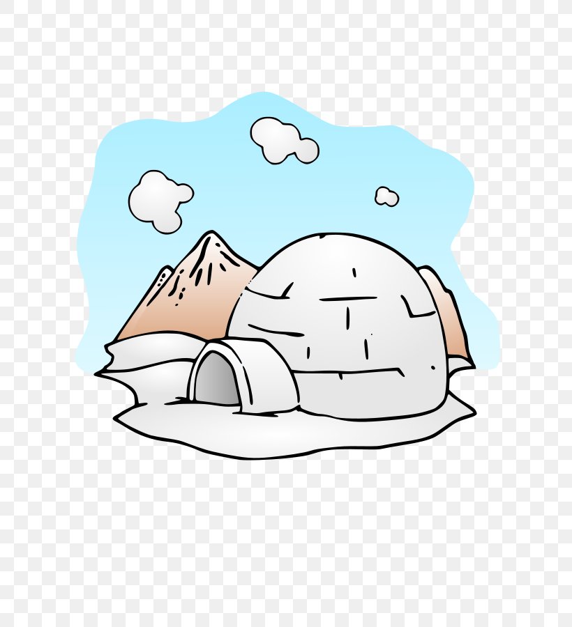 Arctic Igloo Eskimo Clip Art, PNG, 636x900px, Watercolor, Cartoon, Flower, Frame, Heart Download Free