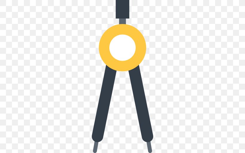Compass Tool, PNG, 512x512px, Design Tool, Computer Monitors, Drawing, Logo, Yellow Download Free