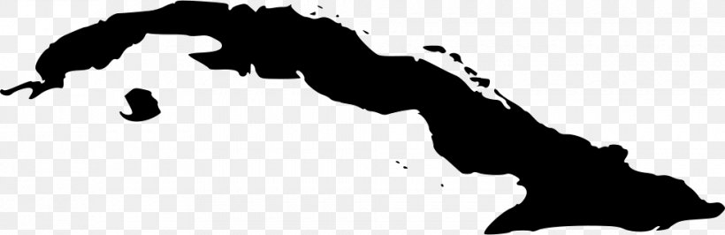 Cuba Vector Map Royalty-free, PNG, 980x318px, Cuba, Black, Black And White, Depositphotos, Fictional Character Download Free