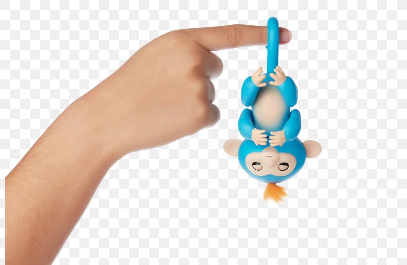 Fingerlings WowWee Monkey Pygmy Marmoset Blue, PNG, 800x534px, Fingerlings, Baby Born Interactive, Baby Toys, Blue, Body Jewelry Download Free