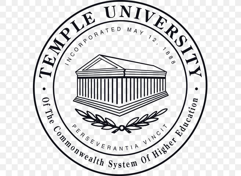 Temple University School Of Medicine Temple University Ambler Temple University, Japan Campus University Of Florida, PNG, 595x600px, Temple University, Area, Black And White, Brand, Campus Download Free
