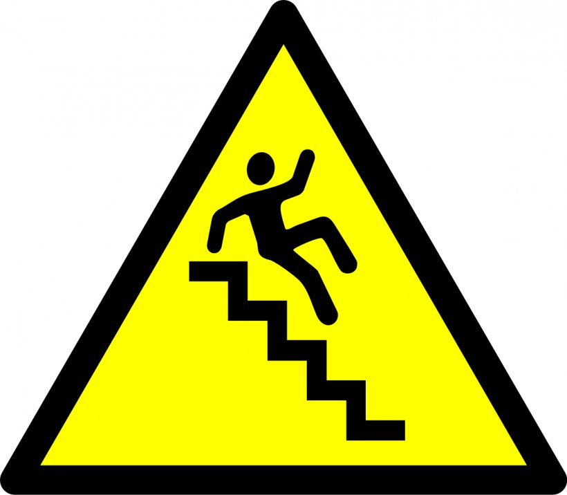 Warning Sign Stairs Hazard Symbol Clip Art, PNG, 1155x1009px, Warning Sign, Area, Brand, Hazard, Hazard Symbol Download Free