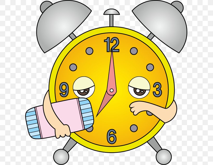 Alarm Clocks Clip Art Illustration Text, PNG, 625x633px, Clock, Alarm Clocks, Cartoon, Paper Clip, Sleep Download Free