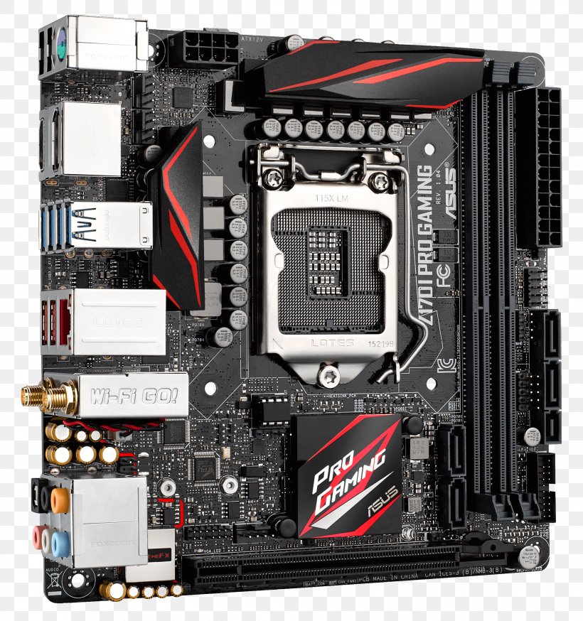 Intel LGA 1151 Mini-ITX CPU Socket Motherboard, PNG, 2243x2393px, Intel, Asus, Celeron, Central Processing Unit, Computer Accessory Download Free