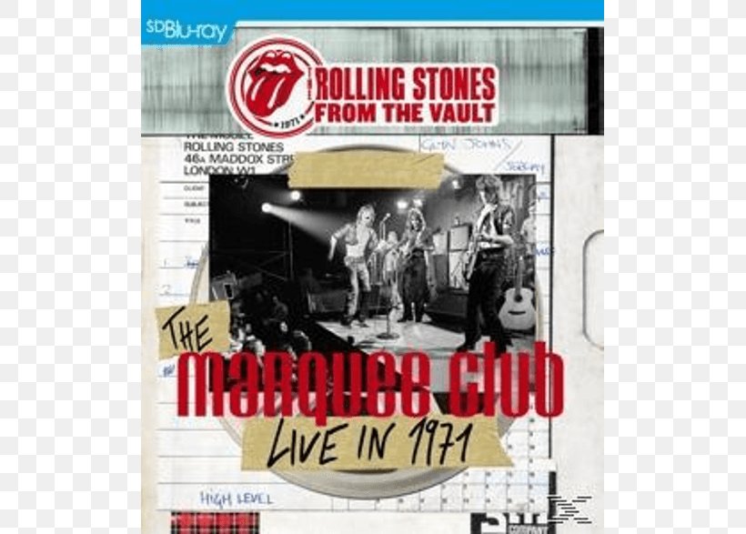 From The Vault: The Marquee Club, Live In 1971 Blu-ray Disc The Rolling Stones DVD, PNG, 786x587px, Watercolor, Cartoon, Flower, Frame, Heart Download Free