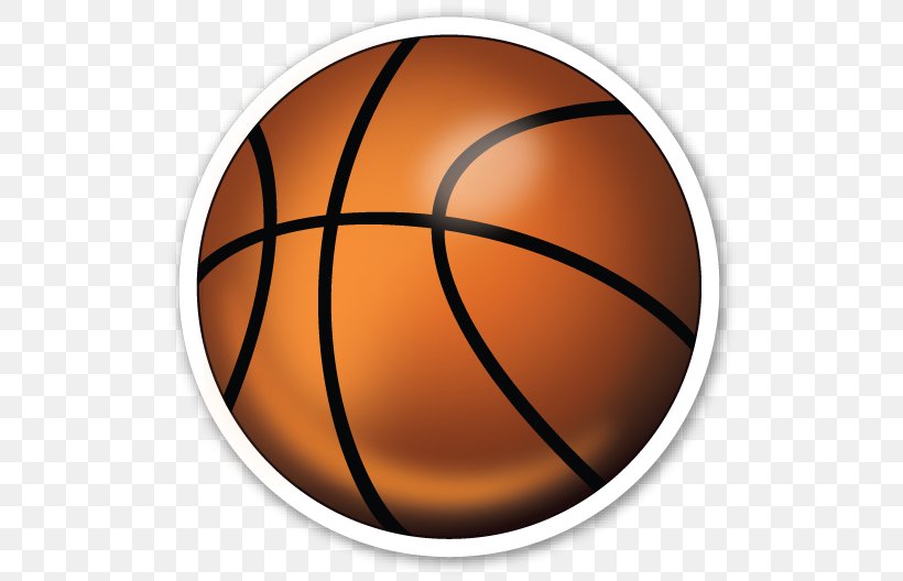 IPhone Emoji Basketball Sticker, PNG, 525x528px, Iphone, Apple Color Emoji, Ball, Basketball, Canestro Download Free