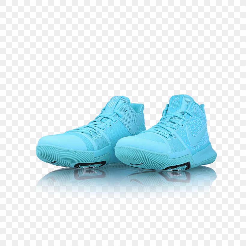Kyrie 3 Basketball Shoe Sports Shoes Nike, PNG, 1000x1000px, Shoe, Aqua, Basketball, Basketball Shoe, Blue Download Free