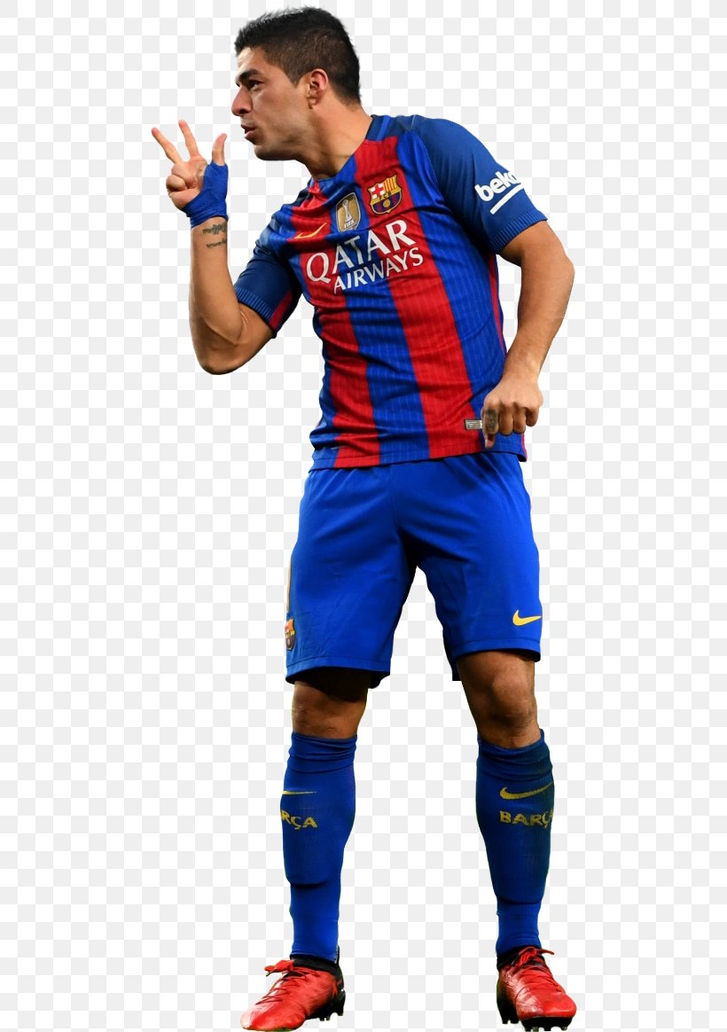 Luis Suárez FC Barcelona Sport Football Player Jersey, PNG, 486x1164px, 2016, 2017, Fc Barcelona, Blue, Electric Blue Download Free