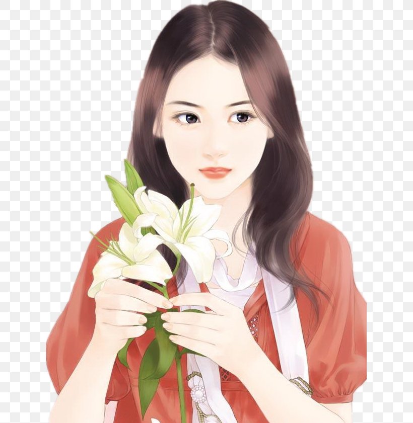 小說 Book Art Woman China, PNG, 637x841px, Watercolor, Cartoon, Flower, Frame, Heart Download Free