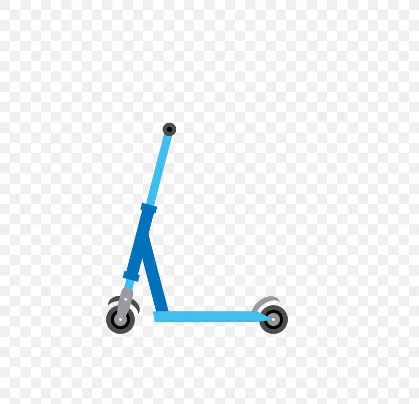 Kick Scooter Line Angle, PNG, 612x792px, Kick Scooter, Blue, Electric Blue, Vehicle Download Free