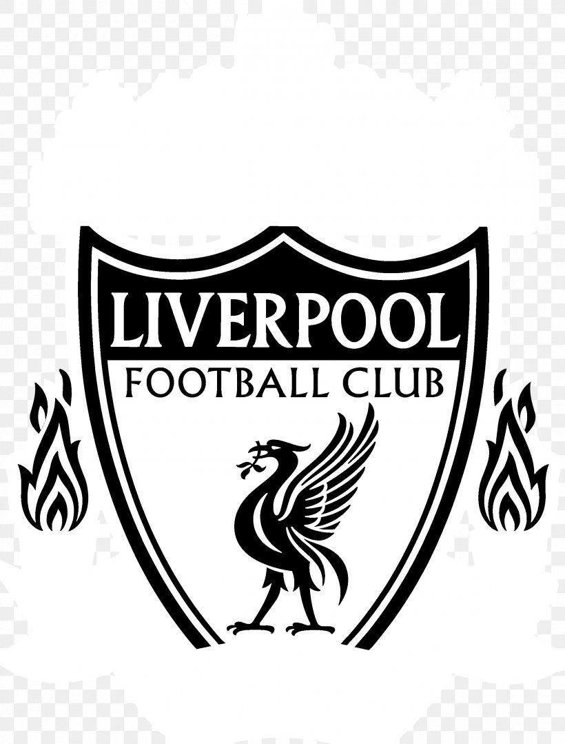 Liverpool F.C. Premier League Logo Image Football, PNG, 2400x3160px, Liverpool Fc, Bird, Black, Black And White, Brand Download Free