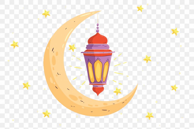 Ramadan Moon Illustration Image, PNG, 3000x2000px, Ramadan Moon, Art, Celebrate Ramadan, Crescent, Food Download Free