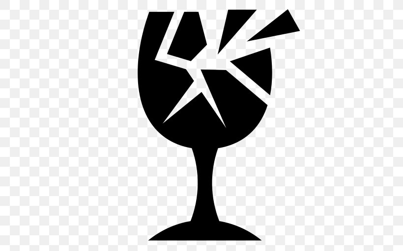Wine Glass Safety Glass Symbol, PNG, 512x512px, Glass, Black And White, Com, Drinkware, Epoxy Download Free
