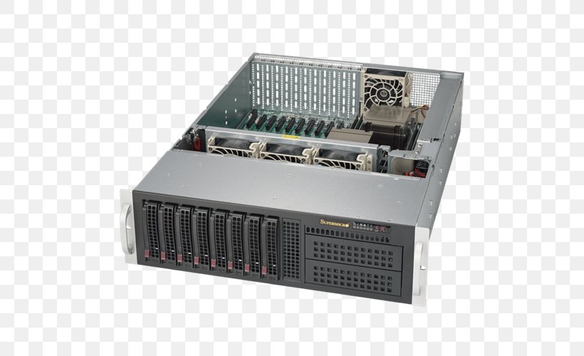 Intel Supermicro 6038R-TXR Super Micro Computer, Inc. Xeon Computer Servers, PNG, 500x500px, 19inch Rack, Intel, Blade Server, Central Processing Unit, Computer Download Free