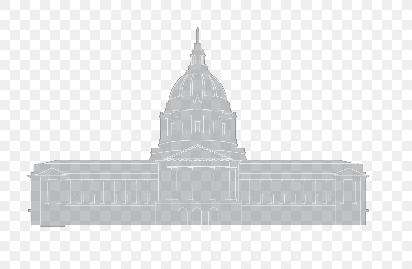 San Francisco City Hall Clip Art, PNG, 800x536px, San Francisco City Hall, Architecture, Black And White, Building, Cartoon Download Free