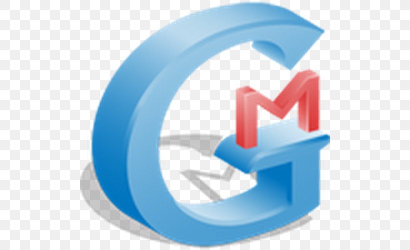Gmail Email Icon Design, PNG, 500x500px, Gmail, Blue, Email, Emoticon, Google Download Free