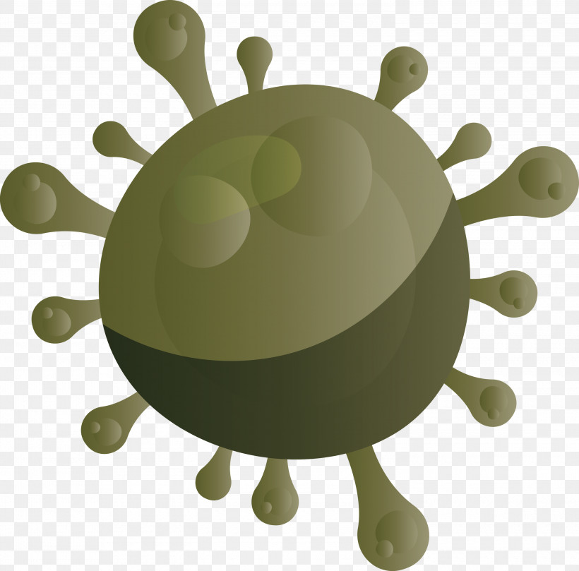 Coronavirus COVID Virus, PNG, 3000x2963px, Coronavirus, Animation, Corona, Covid, Green Download Free