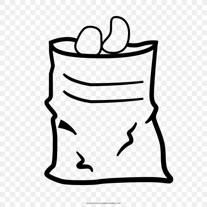 French Fries Karahi Potato Chip Drawing, PNG, 1000x1000px, French Fries, Area, Artwork, Black, Black And White Download Free