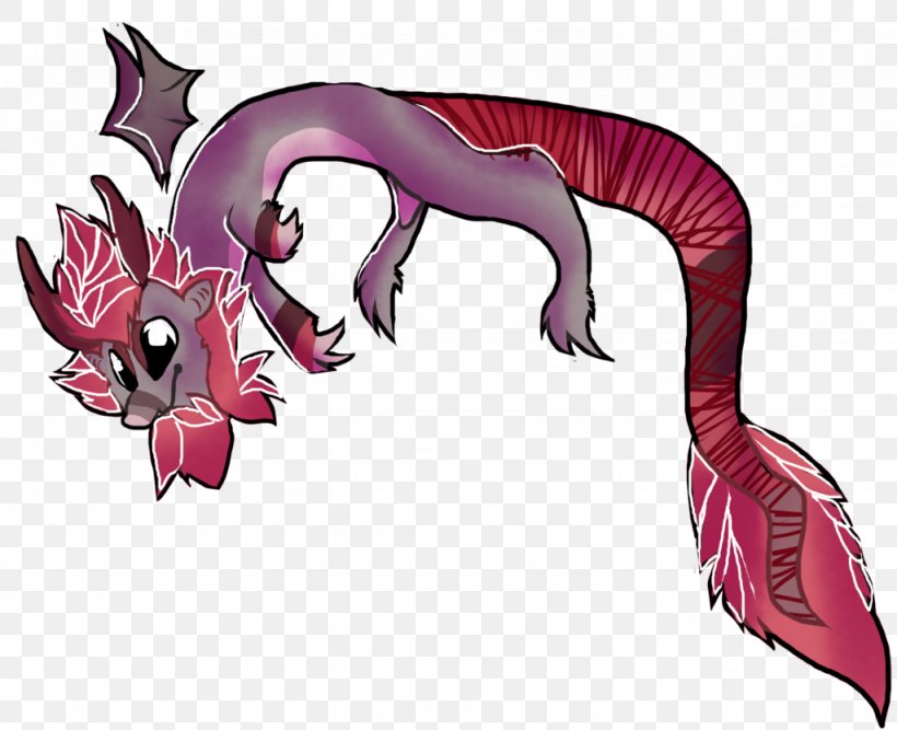 Legendary Creature Dragon Demon Cartoon, PNG, 1024x834px, Watercolor, Cartoon, Flower, Frame, Heart Download Free