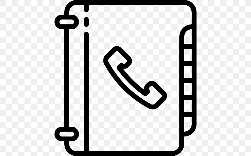 Telephone Directory Telephone Number Diary, PNG, 512x512px, Telephone Directory, Address Book, Area, Black And White, Book Download Free