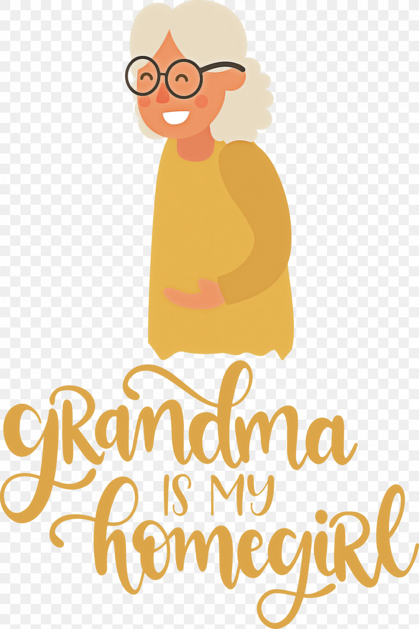 Grandma, PNG, 2001x3000px, Grandma, Behavior, Cartoon, Happiness, Line Download Free