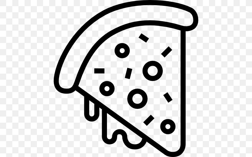 Pizza Box Italian Cuisine Food Clip Art, PNG, 512x512px, Pizza, Area, Black, Black And White, Food Download Free