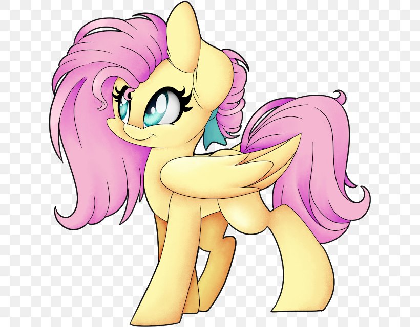 Pony Horse Drawing Fluttershy Hair, PNG, 631x640px, Watercolor, Cartoon, Flower, Frame, Heart Download Free