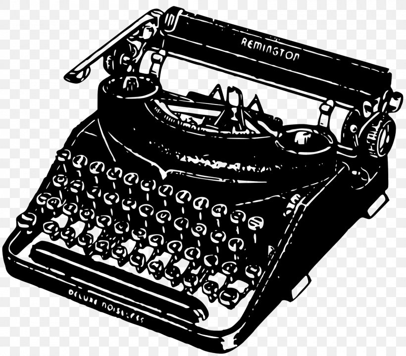 Typewriter Unblocked: The Sure-Fire Way To Get Rid Of Writer's Block Forever Writing Clip Art, PNG, 1600x1403px, Typewriter, Black And White, Book, Caroline Frechette, Cartoon Download Free