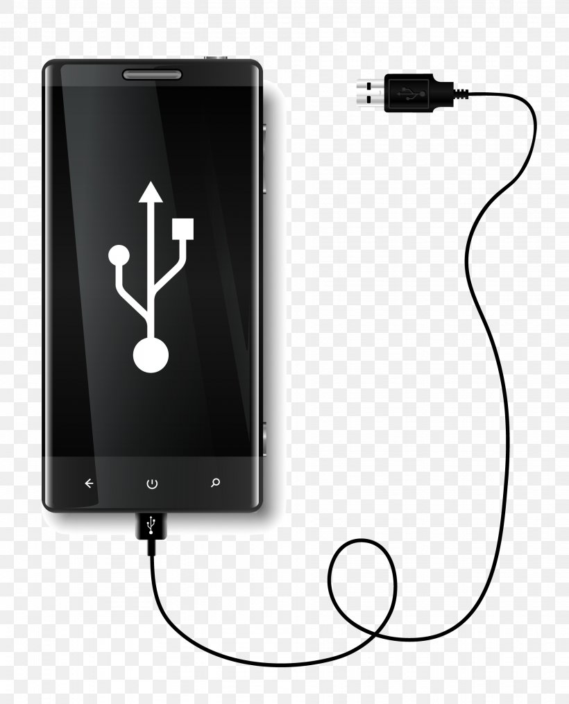 Battery Charger USB On-The-Go, PNG, 1873x2320px, Battery Charger, Android Application Package, Black And White, Communication Device, Data Cable Download Free