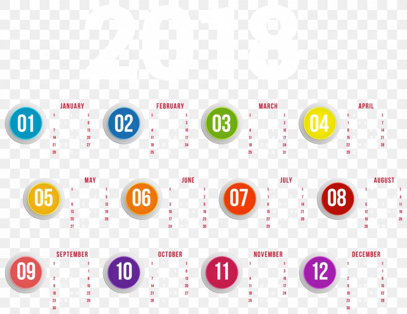 Calendar New Year Clip Art, PNG, 8000x6177px, Calendar, Brand, Communication, Computer Icon, Diagram Download Free
