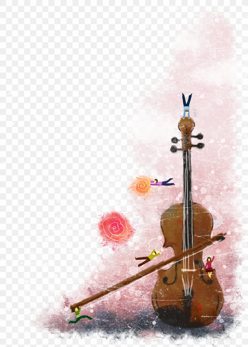 Cello Violin Family Illustration, PNG, 1600x2240px, Watercolor, Cartoon, Flower, Frame, Heart Download Free