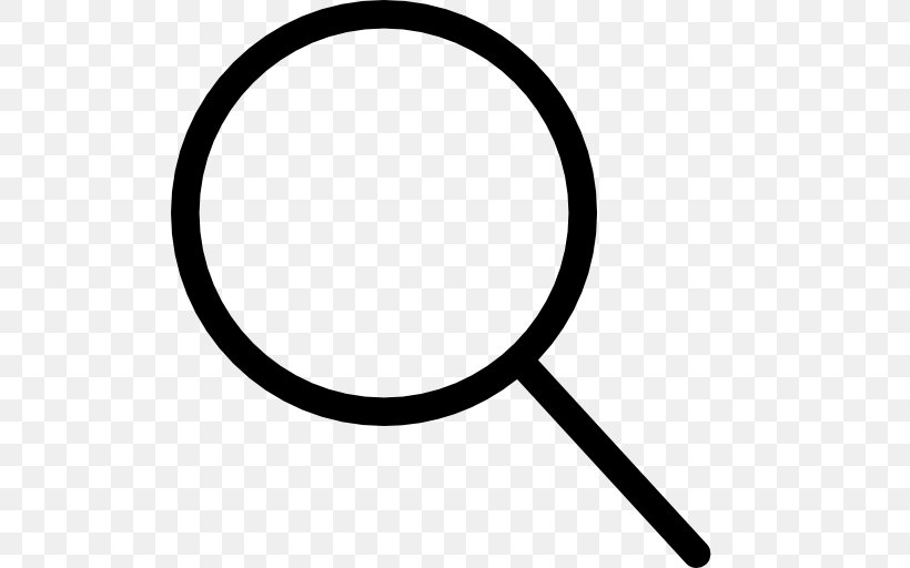 Magnifying Glass Symbol, PNG, 512x512px, Magnifying Glass, Black And White, Cheat Sheet, Magnifier, Management Download Free