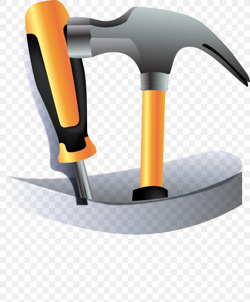 Hammer Screwdriver, PNG, 1388x1673px, Hammer, Cartoon, Drawing, Screw, Screwdriver Download Free