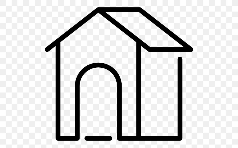 House Clip Art, PNG, 512x512px, House, Area, Black And White, Building, Dog Houses Download Free