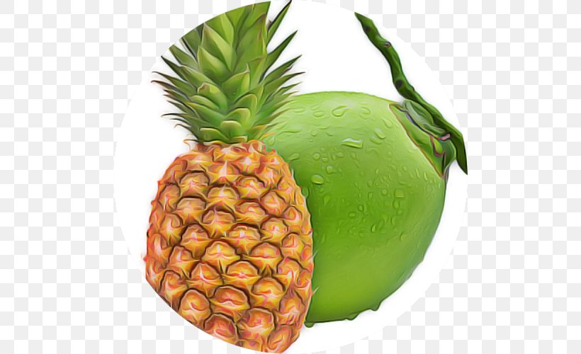 Pineapple, PNG, 500x500px, Natural Foods, Accessory Fruit, Ananas, Food, Fruit Download Free