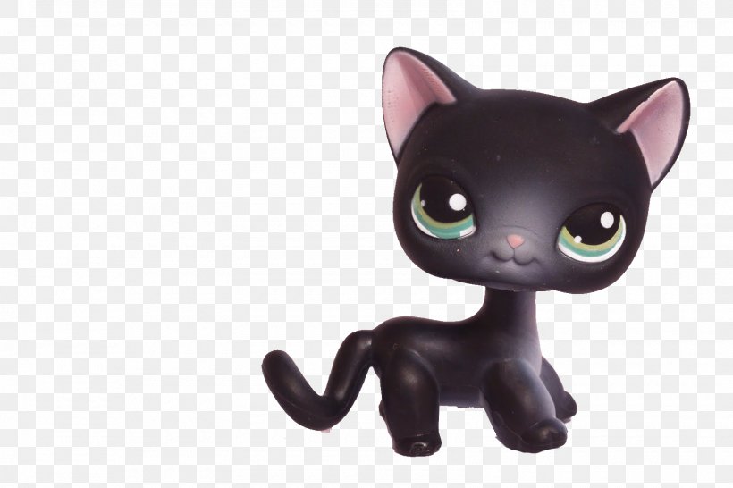 Littlest Pet Shop Cat Toy, PNG, 1600x1067px, Littlest Pet Shop, Animal Figure, Black Cat, Blythe, Carnivoran Download Free