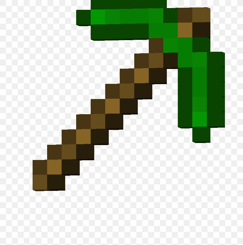 Minecraft: Pocket Edition Pickaxe Shovel Xbox 360, PNG, 797x824px, Minecraft, Axe, Craft, Green, Hoe Download Free