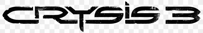 Crysis 2 Logo Brand Font, PNG, 7200x1200px, Crysis 2, Black And White, Brand, Crysis, Logo Download Free
