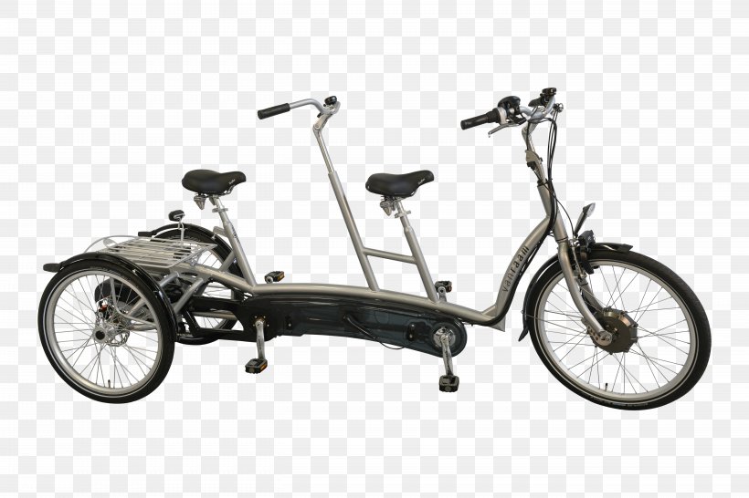 Tandem Bicycle Van Raam Wheel Tricycle, PNG, 5412x3608px, Bicycle, Automotive Exterior, Bicycle Accessory, Bicycle Drivetrain Part, Bicycle Frame Download Free