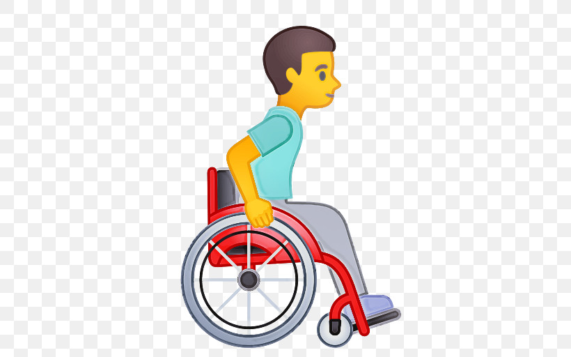 Wheelchair Sitting Health Wheelchair Bicycle Motorized Wheelchair, PNG, 512x512px, Wheelchair, Behavior, Cartoon, Chair, Desk Download Free