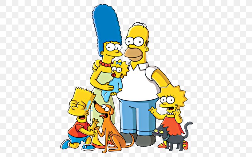 Marge Simpson Bart Simpson Homer Simpson Lisa Simpson Simpson Family, PNG, 512x512px, Marge Simpson, Area, Art, Bart Simpson, Cartoon Download Free