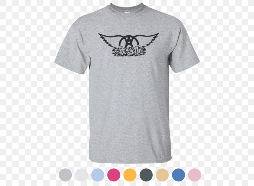 T-shirt Hoodie Aerosmith Sleeve, PNG, 600x600px, Tshirt, Active Shirt, Aerosmith, Brand, Clothing Download Free
