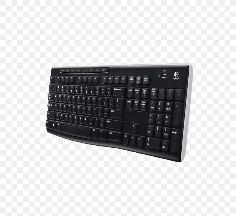 Computer Keyboard Computer Mouse Laptop Logitech Unifying Receiver, PNG, 750x750px, Computer Keyboard, Azerty, Computer, Computer Component, Computer Mouse Download Free
