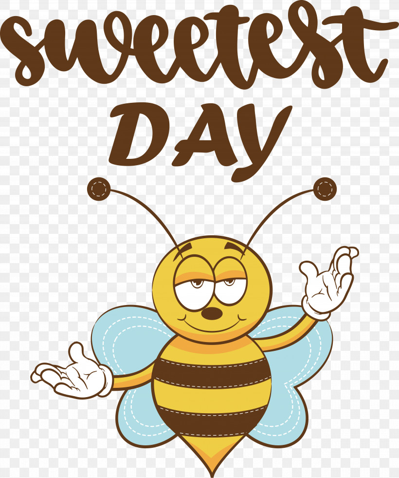 Honey Bee Bees Insects Behavior Yellow, PNG, 5052x6045px, Honey Bee, Bees, Behavior, Cartoon, Happiness Download Free