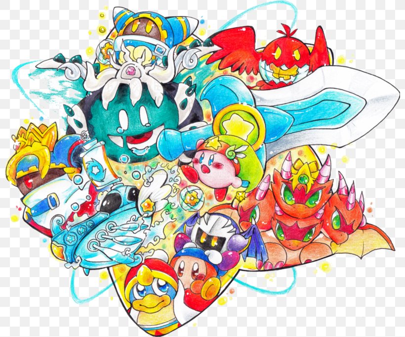 Kirby's Return To Dream Land King Dedede Bill Cipher, PNG, 800x681px, King Dedede, Art, Bill Cipher, Cartoon, Fictional Character Download Free