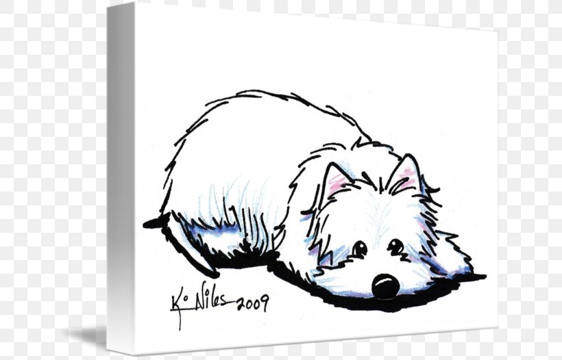 Cat West Highland White Terrier Art, PNG, 650x526px, Cat, Art, Artist, Bear, Canidae Download Free