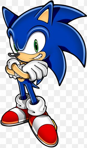 Sonic the Hedgehog transparent image download, size: 1372x1568px