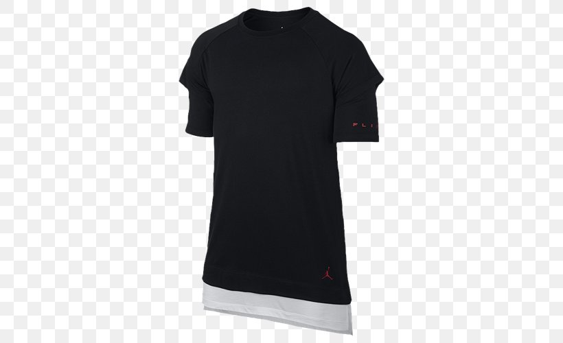 T-shirt Clothing Sportswear Sleeve, PNG, 500x500px, Tshirt, Active Shirt, Black, Brand, Clothing Download Free